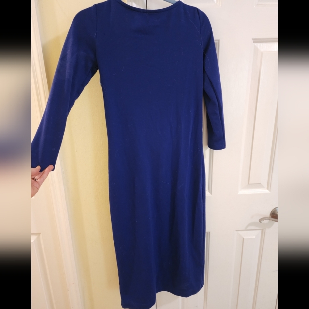 Gap Bodycon Midi Dress With Back Zip